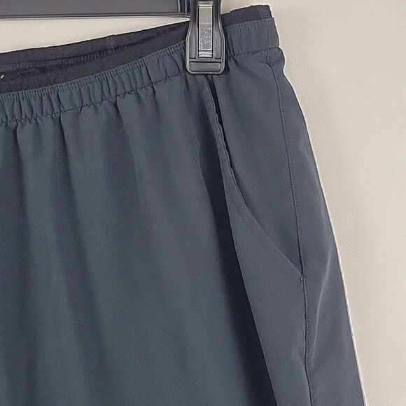 Smartwool Merino Blend Lined 8" Shorts Mens XL Black Running Athletic Reflective - Picture 3 of 10